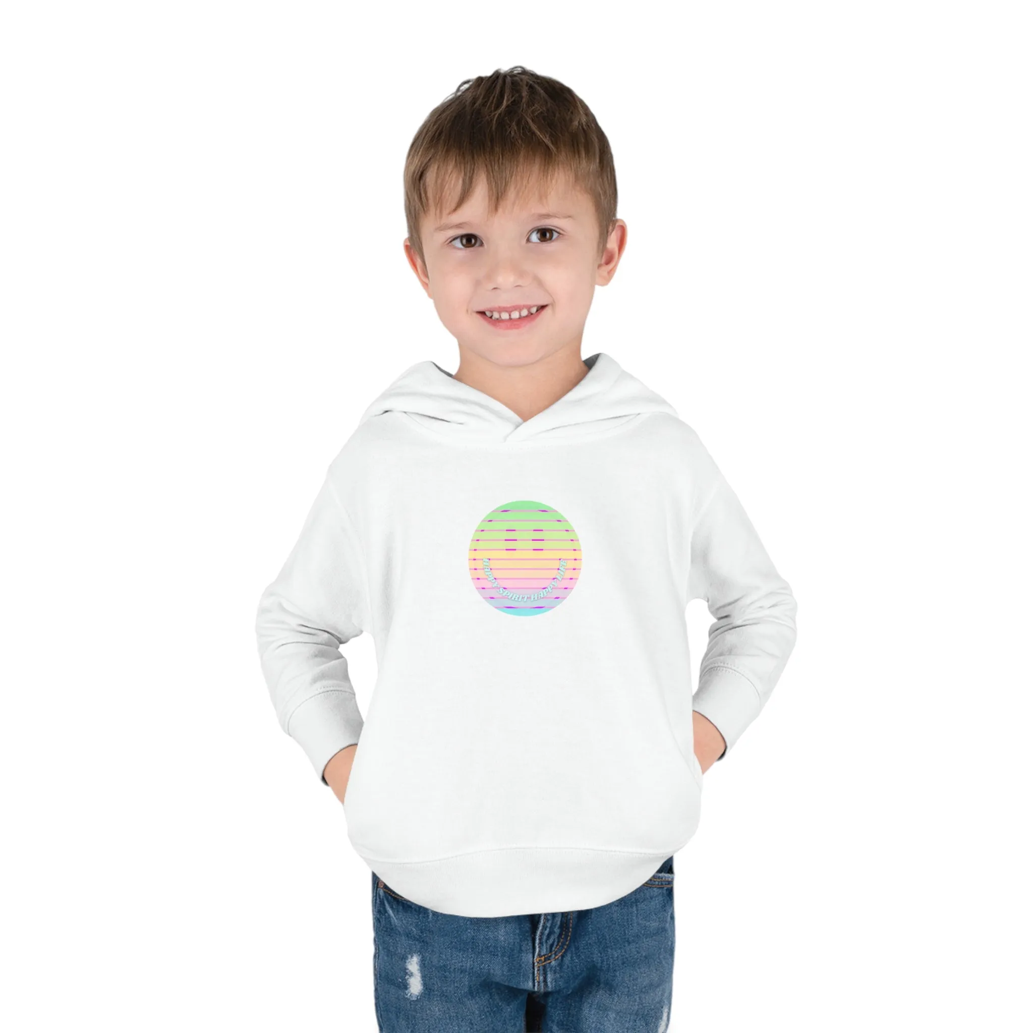 Aesthetic Hoodie, Happy Spirit Happy Life Hoodie, Toddler Hoodie, Happy Mind Hoodie, Mental Health Hoodie, Smile Face Hoodie, Smile Kid Gift