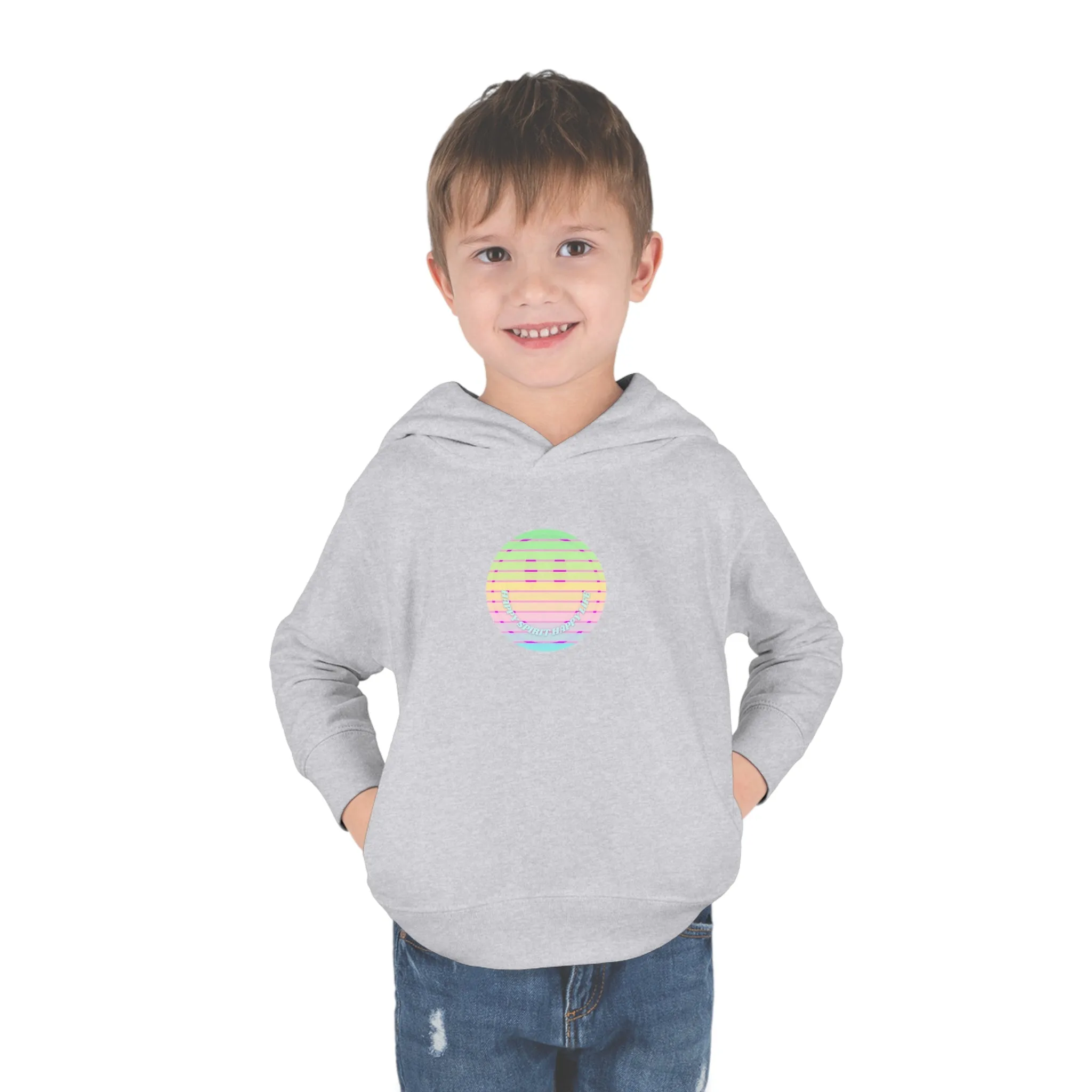 Aesthetic Hoodie, Happy Spirit Happy Life Hoodie, Toddler Hoodie, Happy Mind Hoodie, Mental Health Hoodie, Smile Face Hoodie, Smile Kid Gift