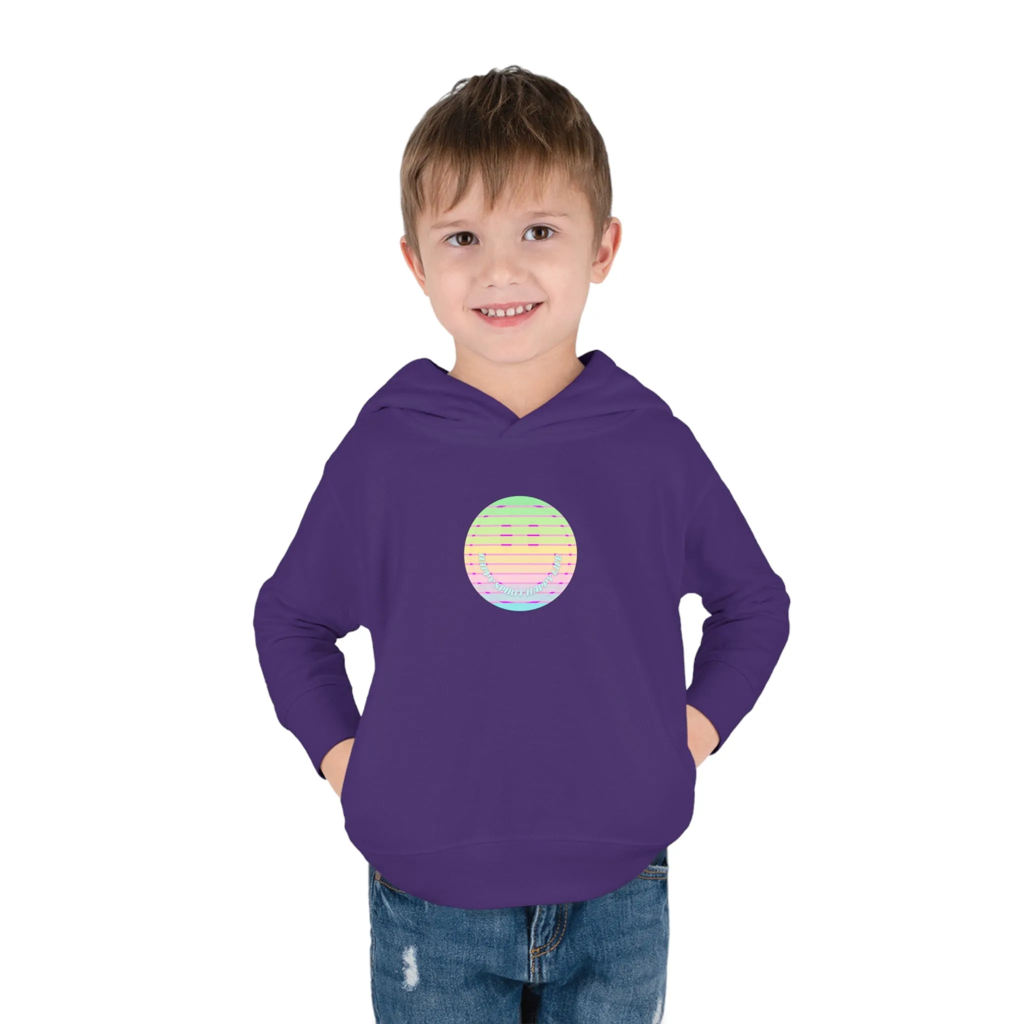 Aesthetic Hoodie, Happy Spirit Happy Life Hoodie, Toddler Hoodie, Happy Mind Hoodie, Mental Health Hoodie, Smile Face Hoodie, Smile Kid Gift