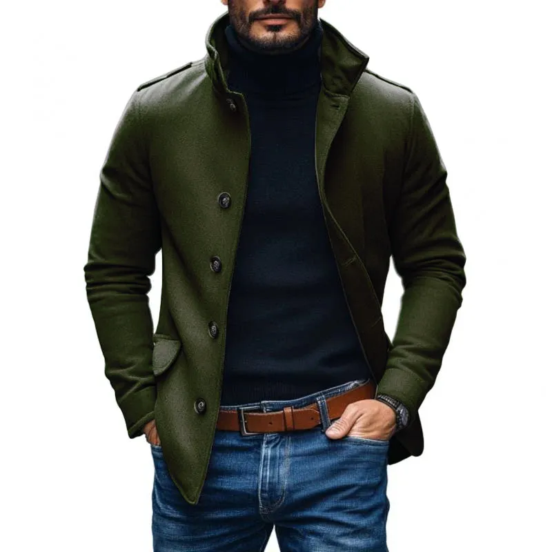 Anthony - Mens Modern Peacoat