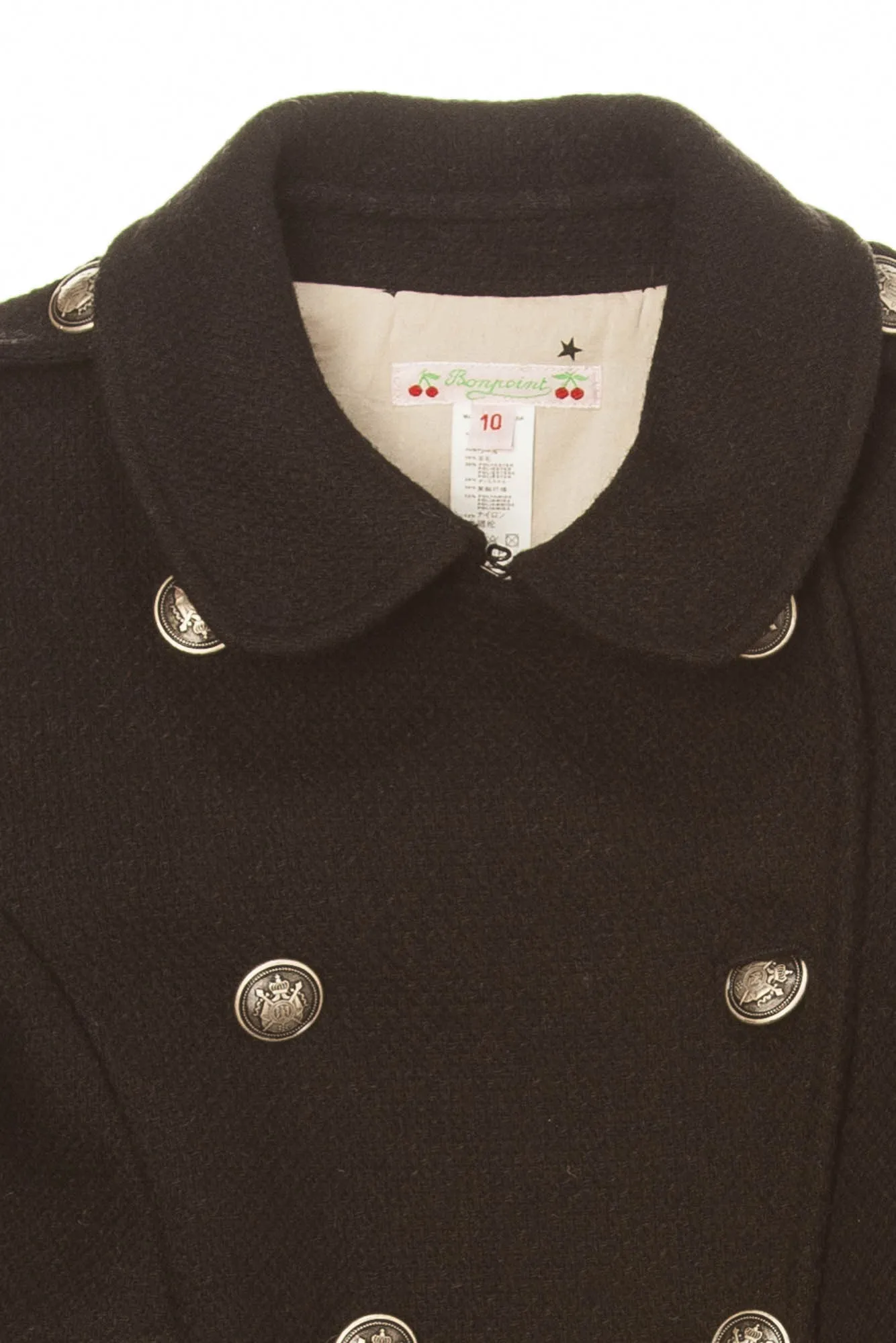 Bonpoint - Black Peacoat - 10