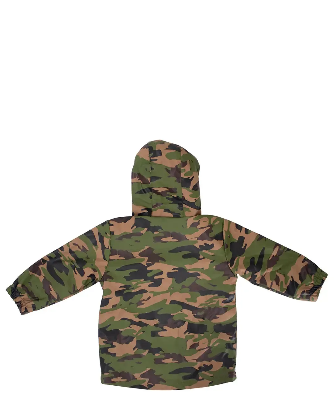 Kids' Camo Raincoat – Adventure-Ready Protection