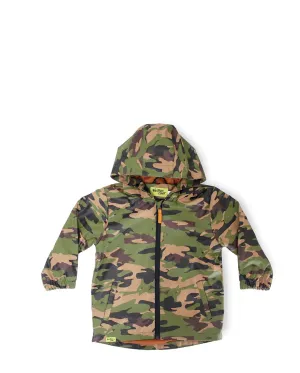 Kids' Camo Raincoat – Adventure-Ready Protection