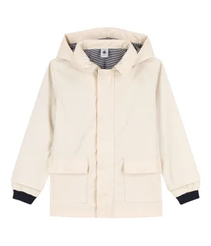 Kids Raincoat in Cream