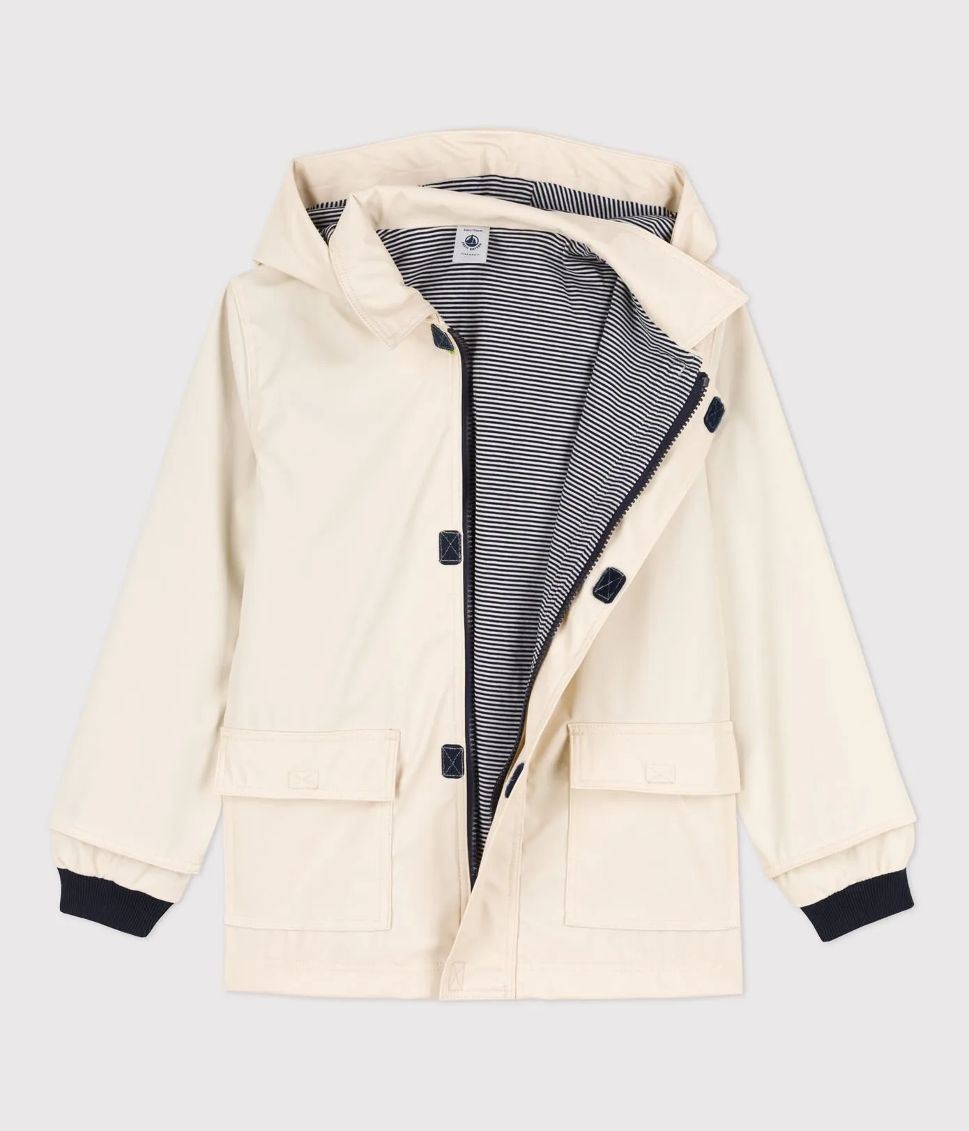 Kids Raincoat in Cream