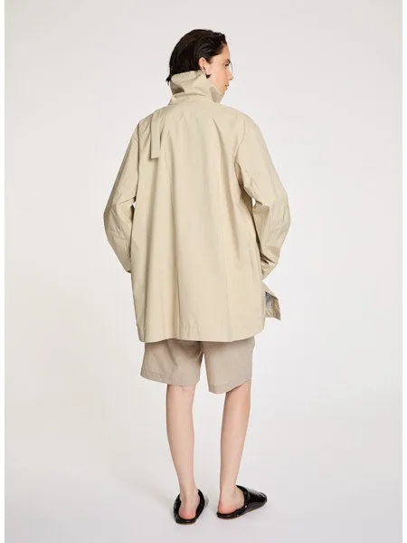 Lis Lareida Gema Waterproof Coat in Ecru