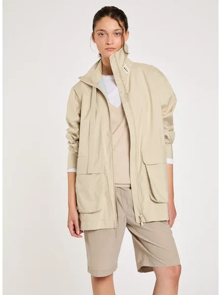 Lis Lareida Gema Waterproof Coat in Ecru