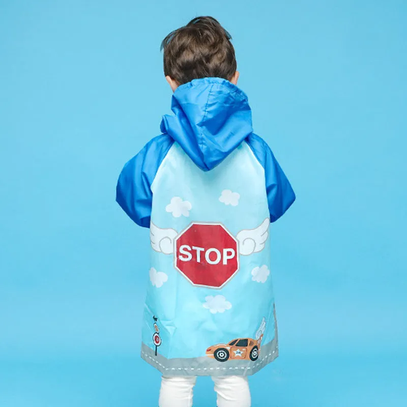 Racing Car Raincoat 2308CB08