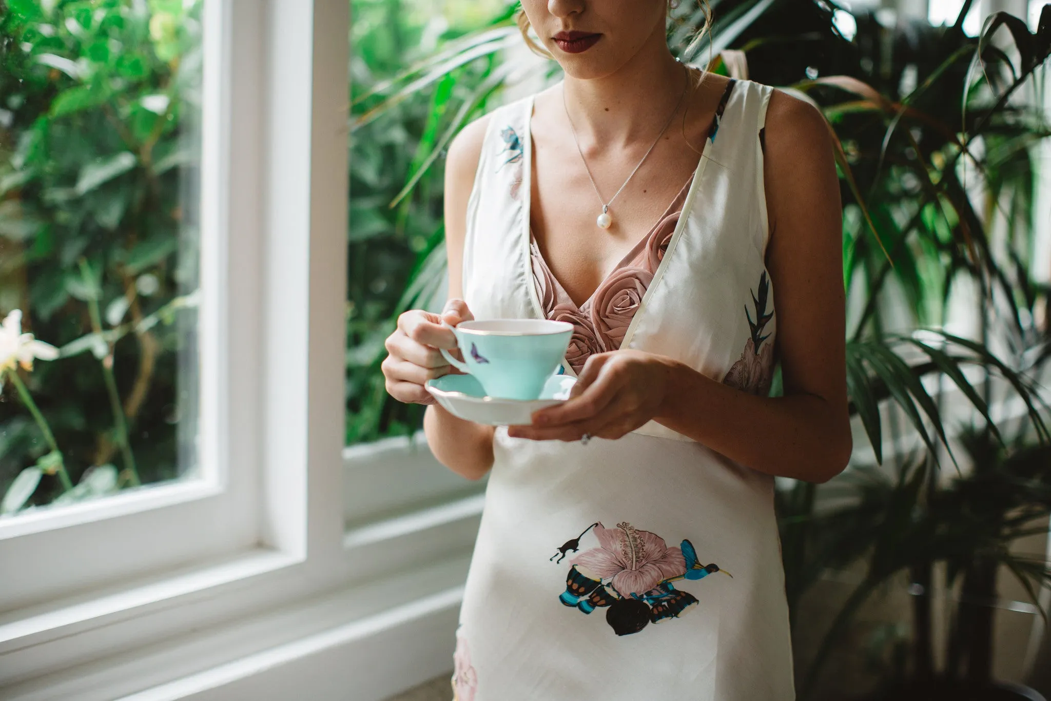 Slip & Dress Set Hummingbird Pink-SALE