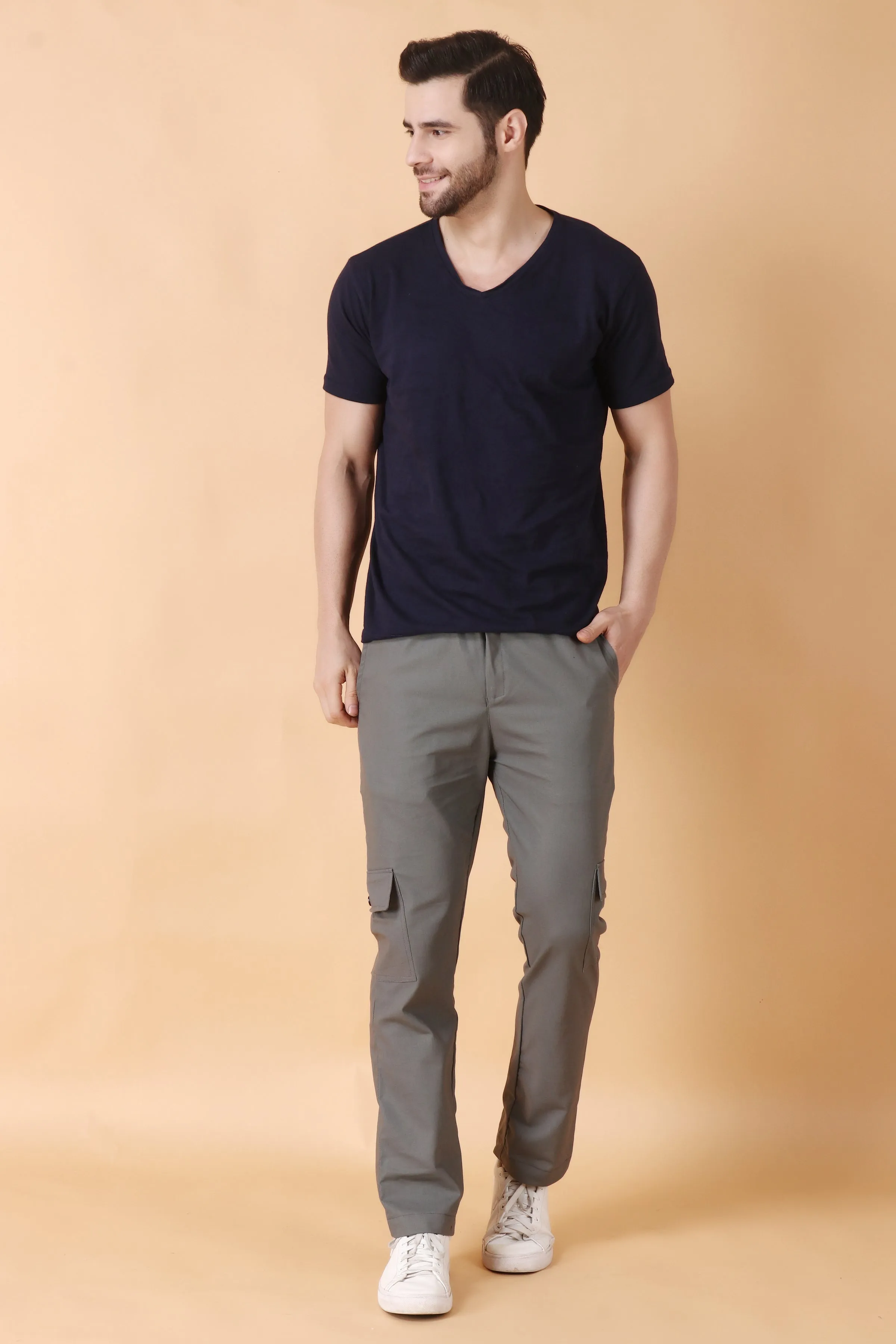Stretch Trouser Cargo- 4 Pocket