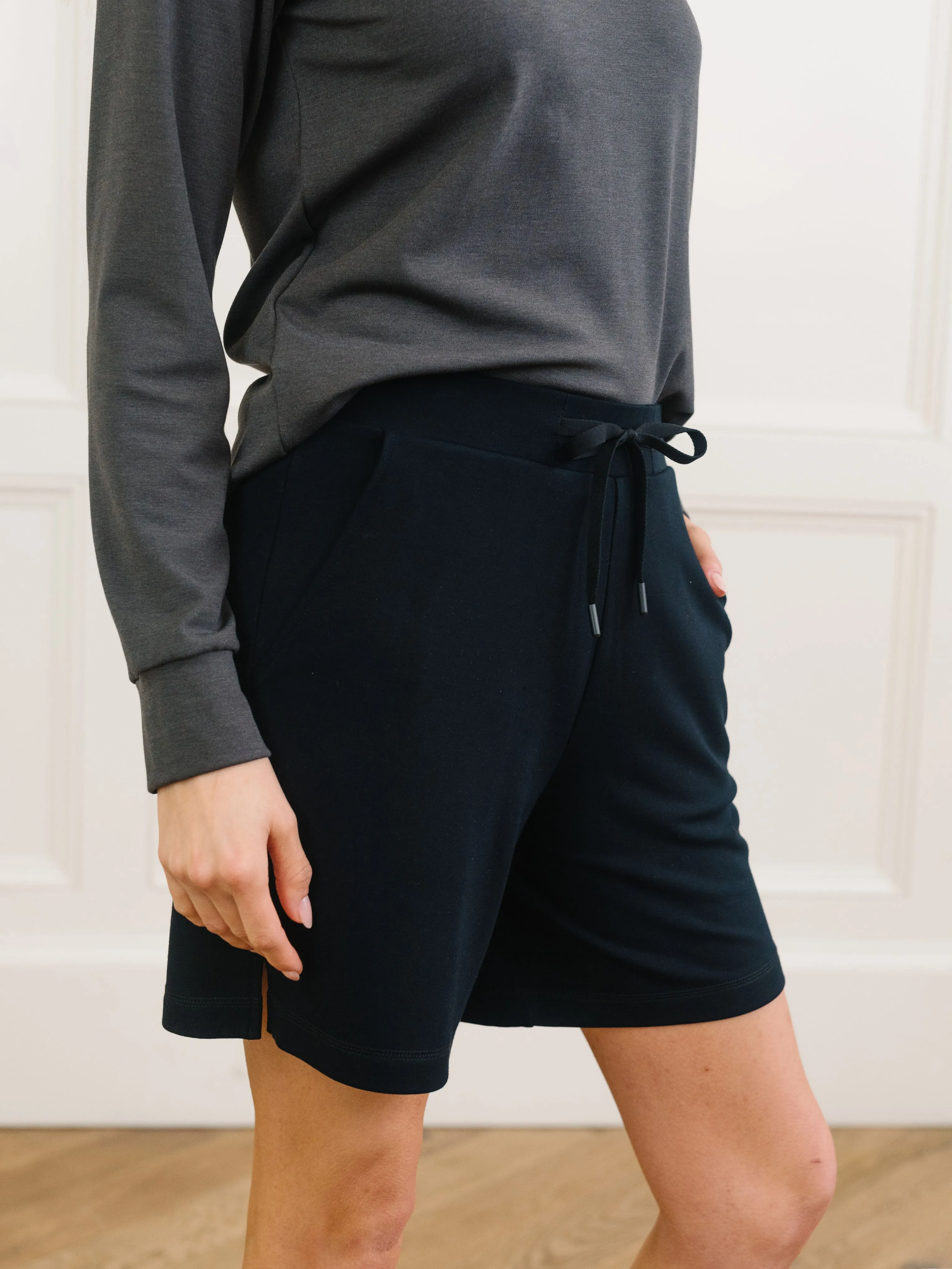 Women's Brushed Bamboo Bermuda Shorts